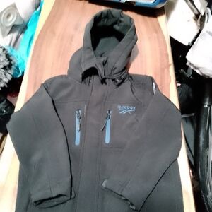 Reebok Boy's Size 4/5 Black And Blue Jacket